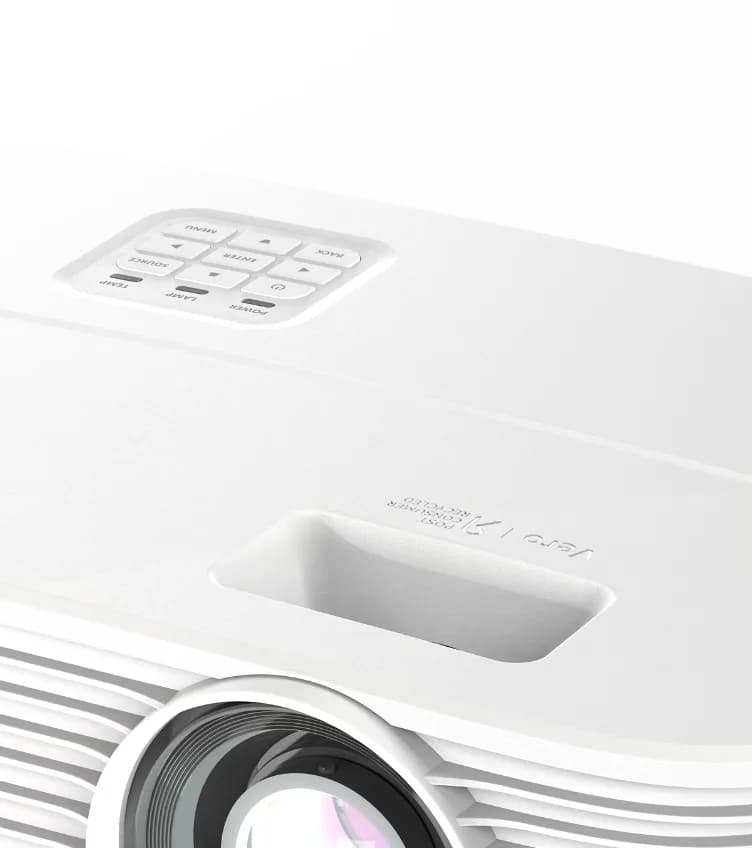Videoproiector Acer P1358i, WXGA 1280* 800. up to WUXGA 1920* 1200, 5.000 lumeni, 16:10/ 16:9/ 4:3, 20.000:1, zoom 1.3x, lampa 5.000- 15.000 ore, 27 dB, boxa 10W, Component Video (D-sub), 2* HDMI, Composite Video (RCA), PC audio, USB (Wireless dongle, Hidden Type A2.0), DC Out (5V/1.5A, USB Type A)