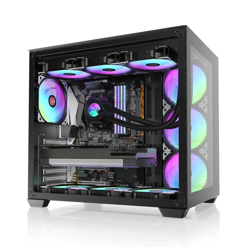Carcasa RAIJINTEK PAEAN C7 TG4, MiddleTower, ATX, Negru "0R20B00234" — miniatură