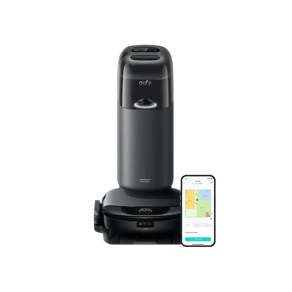 Robot All-in-One Anker "eufy Omni S1", 8.000 Pa, aspirare uscata si umeda, Wi-Fi, multi-suprafete, capacitate colectare 2.5L, negru, "T2071G11" - 0194644298357