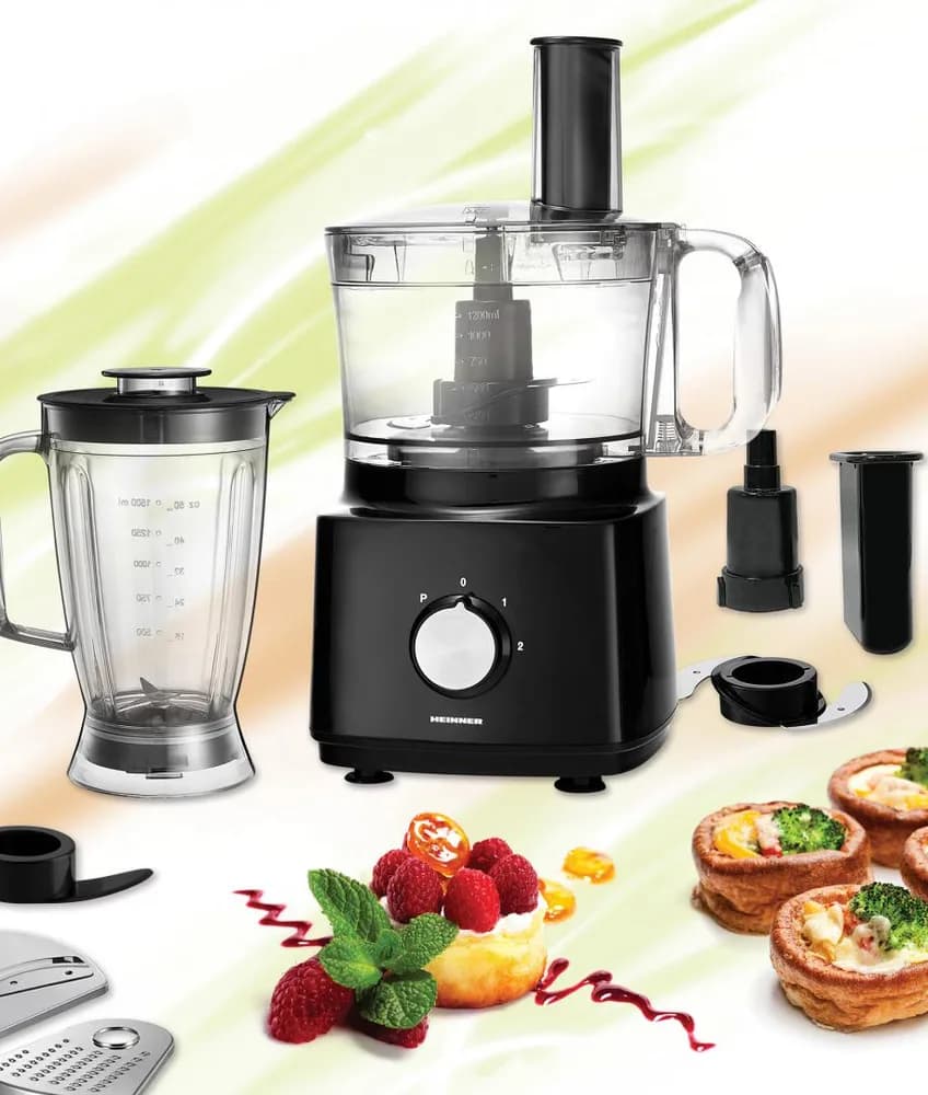 ROBOT DE BUCATARIE HEINNER HFP-750BK — miniatură