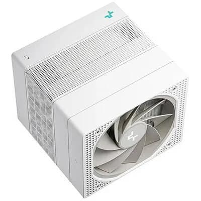 Cooler Deepcool "Assassin IV", compatibil skt. Intel si AMD, racire cu aer, ventilator 140 mm x 1 si 120 mm x 1, 1700 rpm, inaltime cooler, 7 heatpipe, "R-ASN4-WHNNMT-G" — miniatură