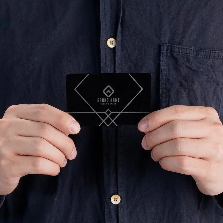 Material pentru gravare laser xTool Metal Business Cards – 60 buc (P5020357) — miniatură