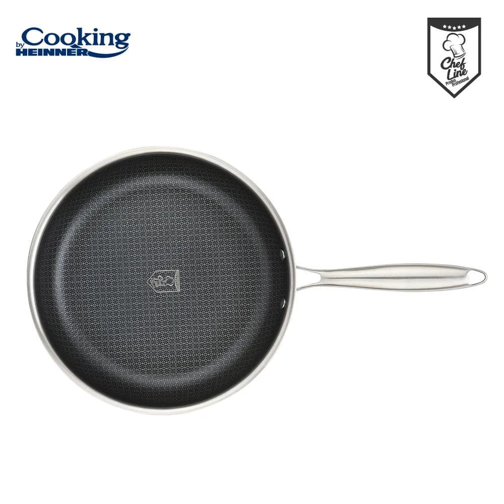 TIGAIE INOX 3 STRATURI, 20X4 CM, TITANIUM3, COOKING BY HEINNER — miniatură