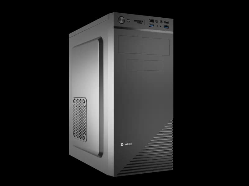 Carcasa NATEC Cabassu G2, Mid Tower, Black