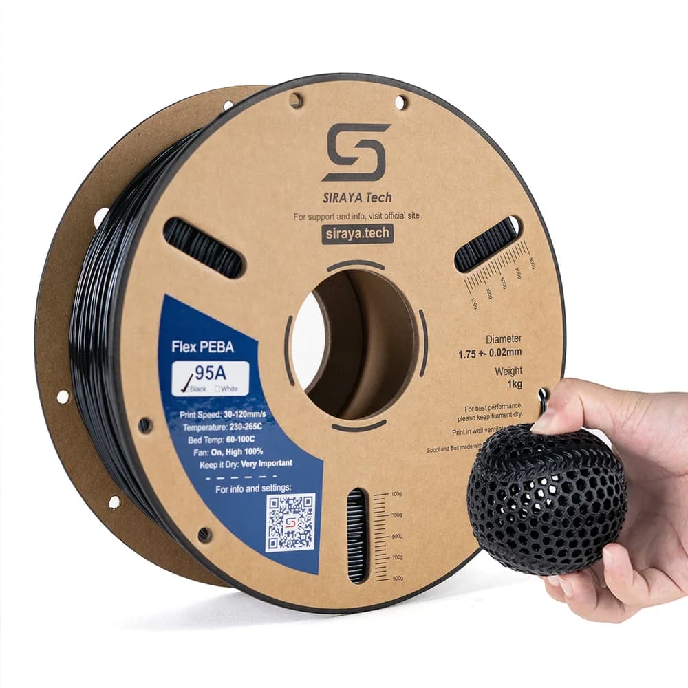 Accesoriu imprimantă 3D Siraya Tech Fibreheart PEBA 95 A