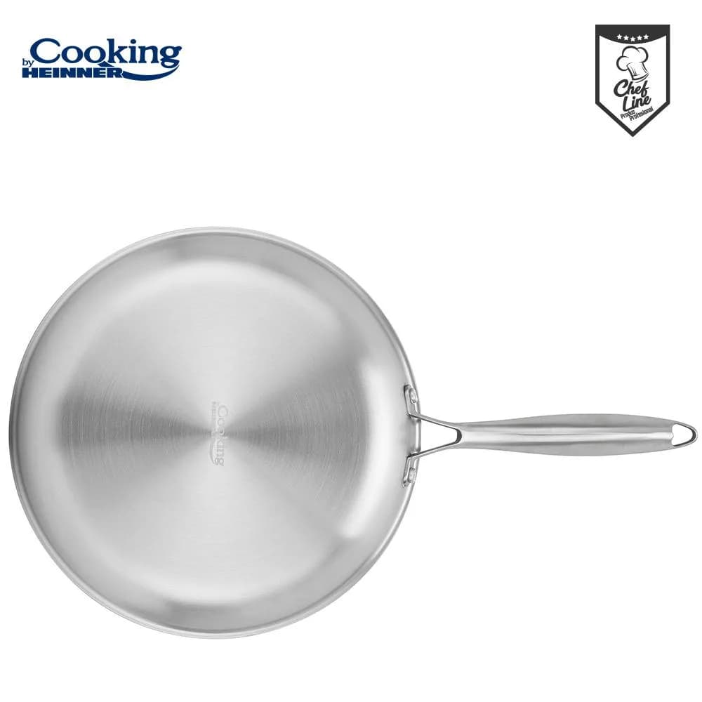 TIGAIE INOX IN 3 STRATURI 30X6 CM, TITANIUM3, COOKING BY HEINNER — miniatură