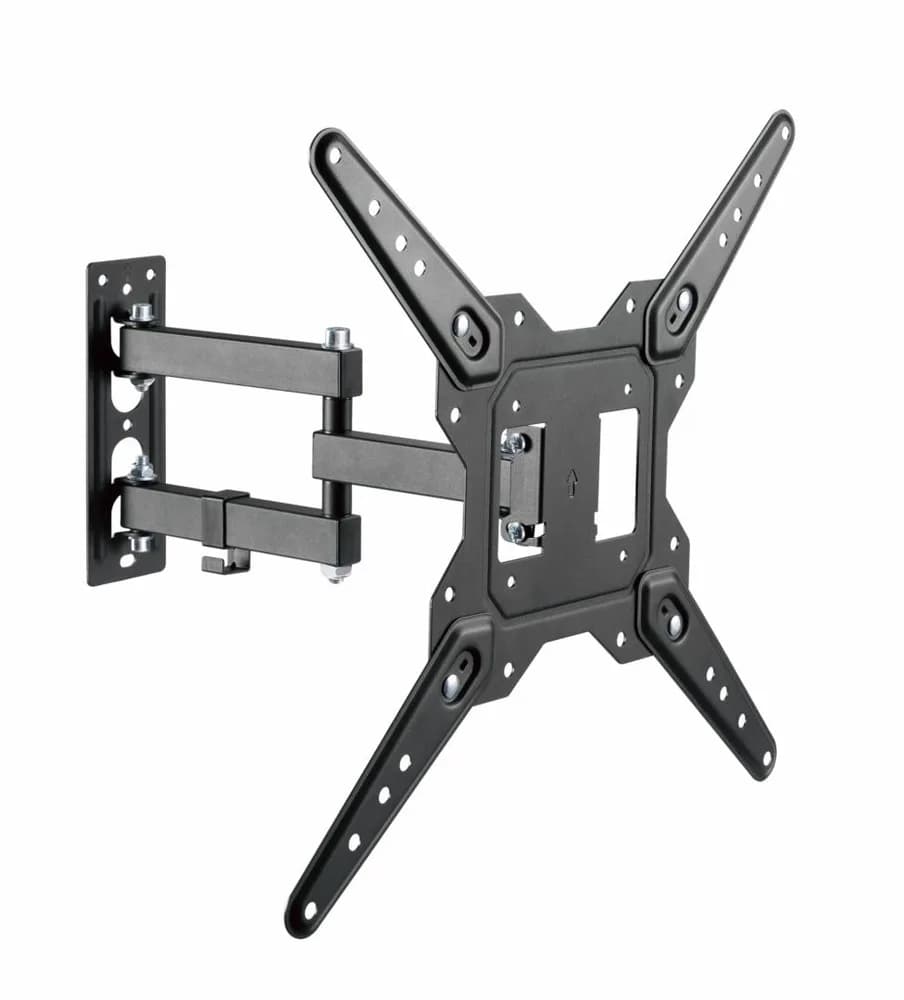 Suport TV Serioux LCD/LED, TV68-443, compatibilitate dimensiune ecran 23"-55", material otel, VESA:100x100, 100x200, 200x100, 200x200, 300x200, 400x200, 300x300, 400x300, 400x400, greutate maximă suportata: 30 kg, profil: 60~382mm, inclinare: ＋3°～-10°, pivotare: +90°~-90°, management cabluri, negru