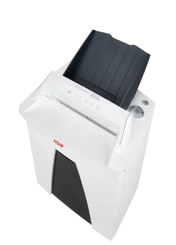Distrugator documente automat HSM Securio AF150, 8-10 coli, cross cut (4.5 x 30mm), securitate 4 "H-2083111" — miniatură