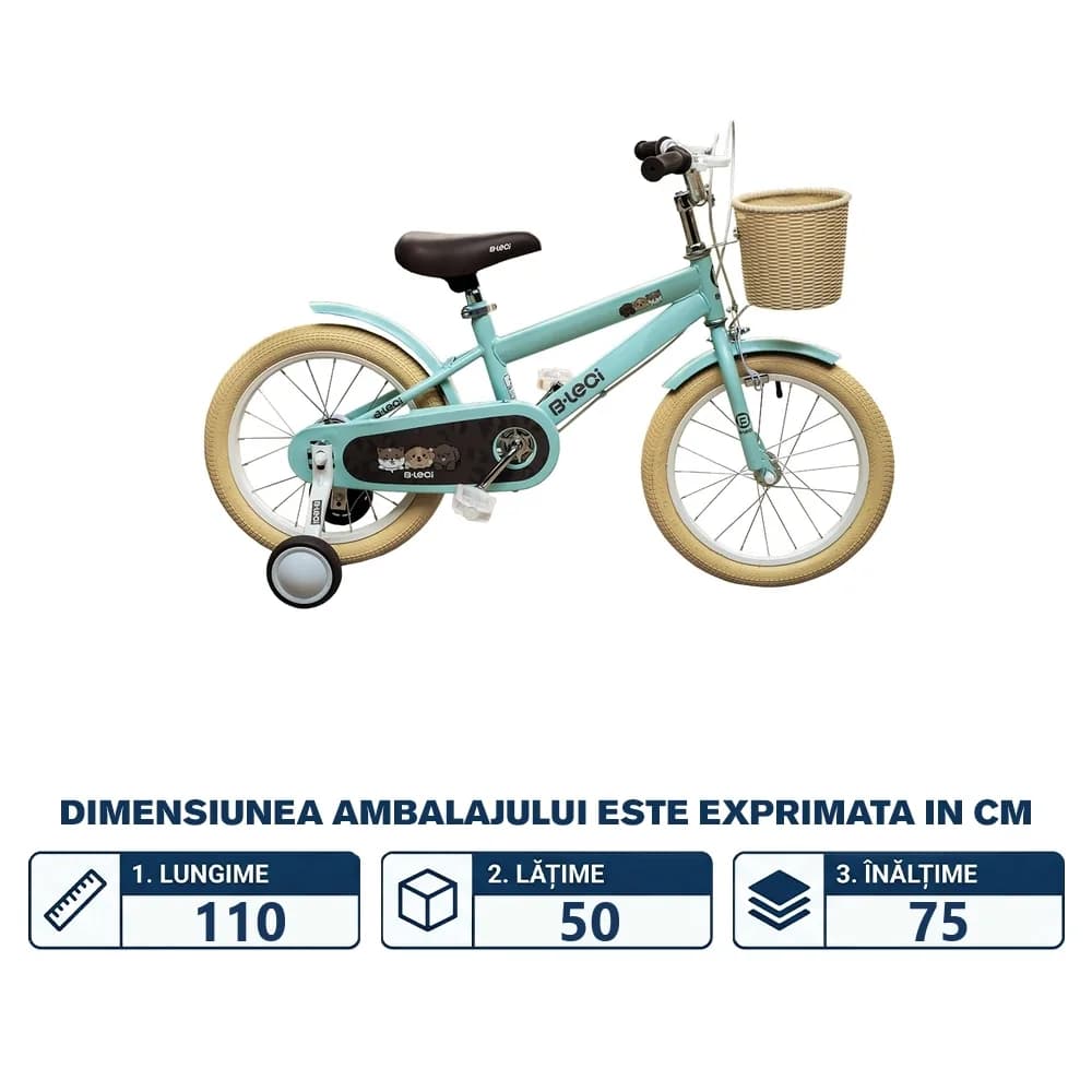 Bicicleta copii, nr. 16 — miniatură