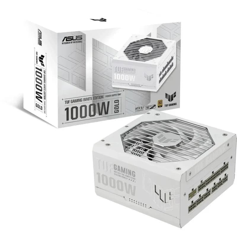SURSA ASUS TUF GAMING 1000W WHITE "TUF-GAMING-1000G-WHITE"