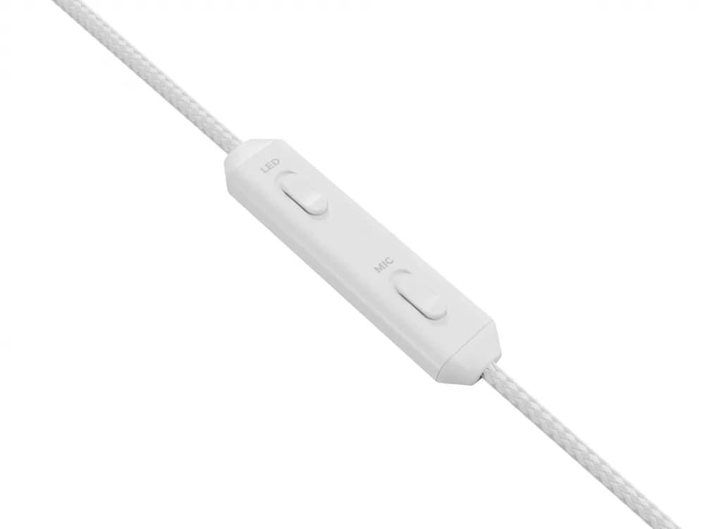 Casti Gaming Head-band GENESIS NSG-2308, Wired, Alb — miniatură