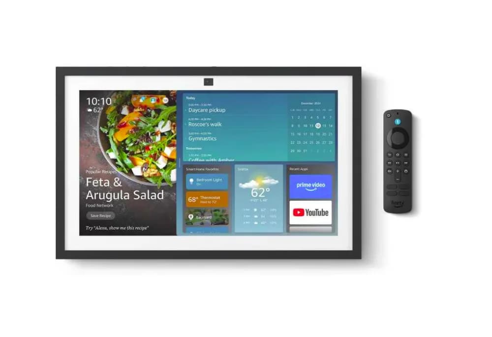 Amazon Echo Show 15 Fire TV Alexa Black — miniatură