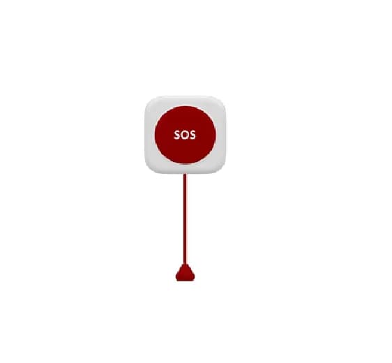 Hikvision DS-KHS3100X buton de urgenta cu snur de actionare, IP 68, potrivit pentru bai si spatii umede. Ideal pentru băi din spitale, clinici, centre de îngrijire, hoteluri, dar și în locuințele private pentru asigurarea siguranței suplimentare. Poate fi integrat cu sisteme de apelare de urgență