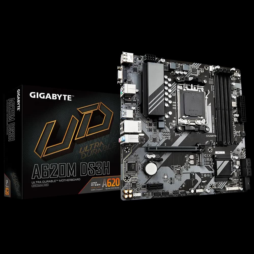 Placa de baza GIGABYTE A620M DS3H "A620M DS3H" — miniatură