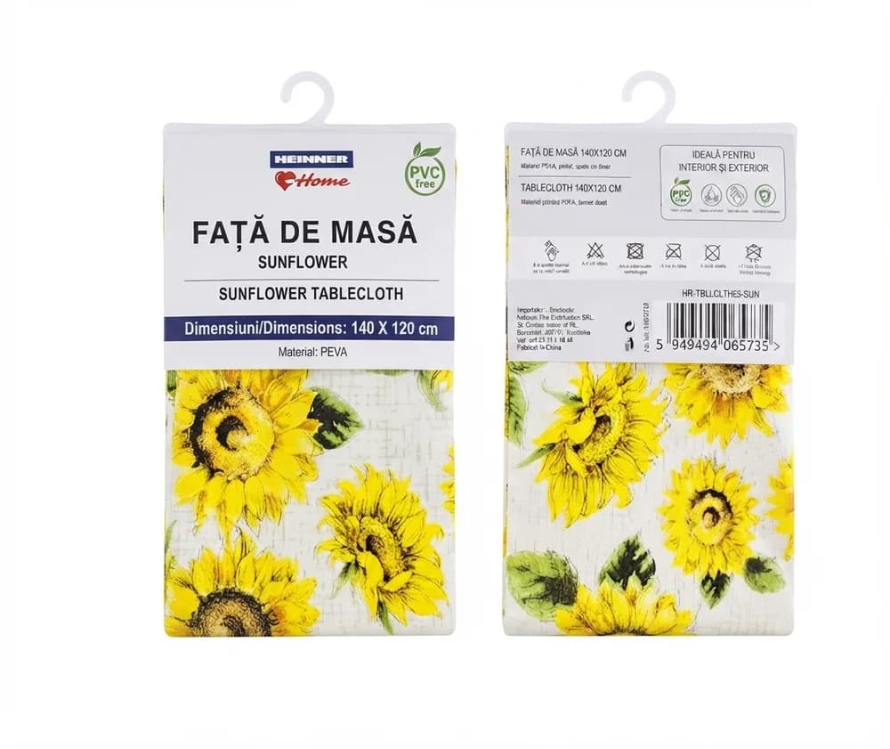Fata de masa Sunflower 140X180 cm,PEVA — miniatură