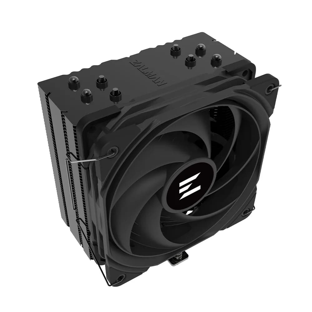 COOLER Zalman "CNPS9X PERFORMA PLUS" skt. Intel si AMD, racire cu aer, vent. 120mm, 600 - 2000 RPM, 4 heatpipes, inaltime 157mm, ARGB adresabil,"CNPS9X PERFORMA PLUS BLACK" — miniatură
