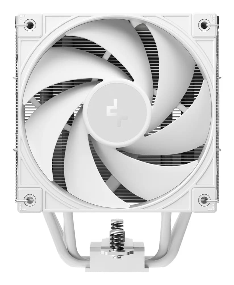 COOLER DeepCool "AK500 G2 WH" skt. Intel si AMD, racire cu aer, vent. 120mm, 2200 rpm, 5 heatpipes, inaltime 159mm, top cover lemn, alb,"R-AK500G2-WHNNMN-GJD" — miniatură