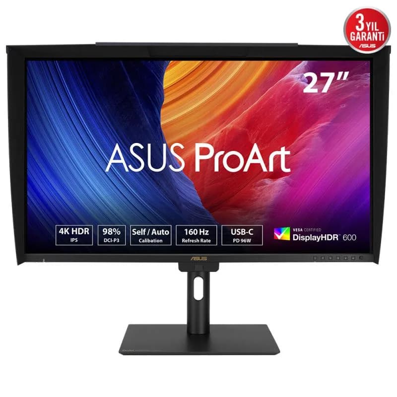 Monitor Consumer ASUS PA27UCGE, 27", 3840 x 2160 pixeli, Black