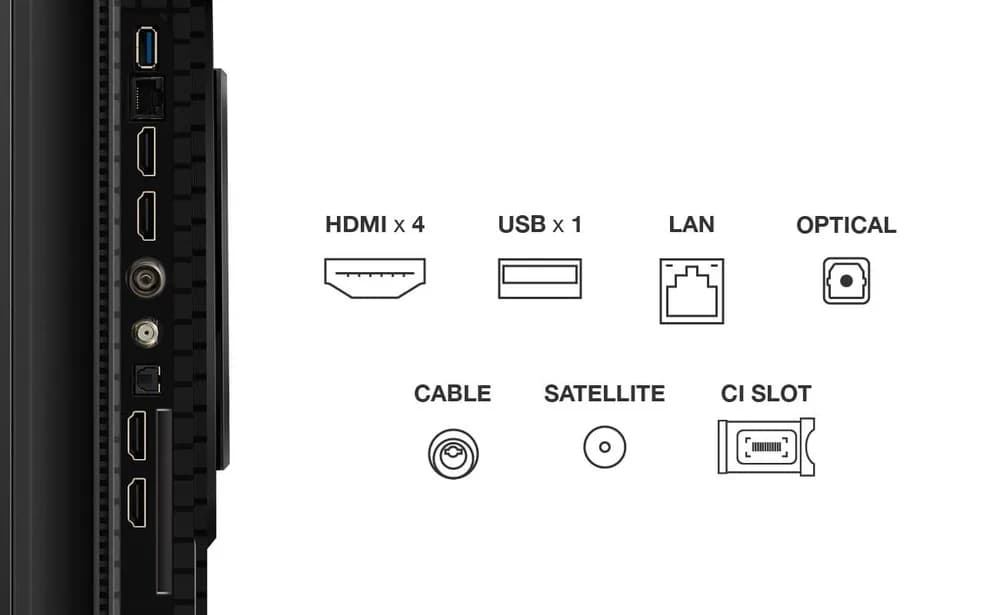 Televizor TCL QLED 65P8K, 164 cm, Smart Google TV, 4K Ultra HD, 144Hz, Clasa F, Onkyo — miniatură