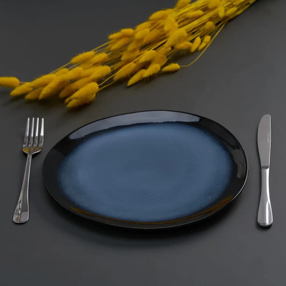 FARFURIE OVALA CERAMICA 28 CM, SERENITY, ART OF DINING BY HEINNER — miniatură