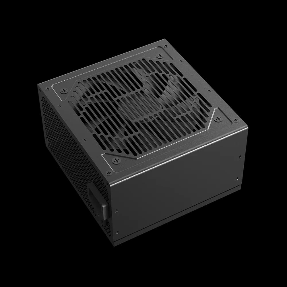 Sursa PCCooler "KF750", 750W, certificare 80 Plus White, non-modular, fan 120mm, negru, "P3-F750-W1H" — miniatură