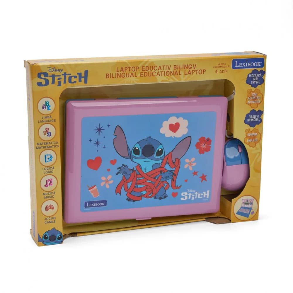LAPTOP EDUCATIONAL BILINGV EN/RO, STITCH — miniatură