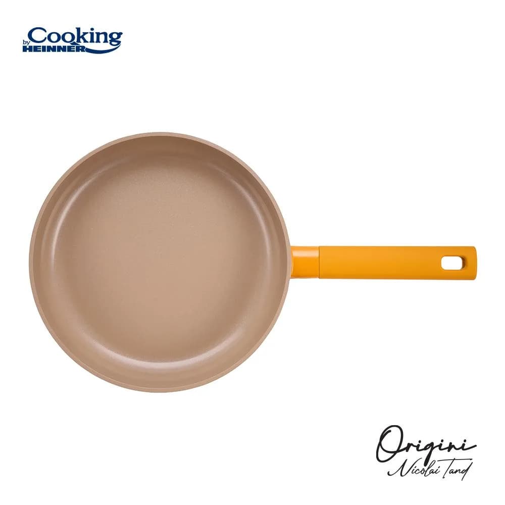 TIGAIE ALUMINIU TURNAT + CAPAC 26x5CM, NICOLAI TAND, ORIGINI, COOKING BY HEINNER — miniatură
