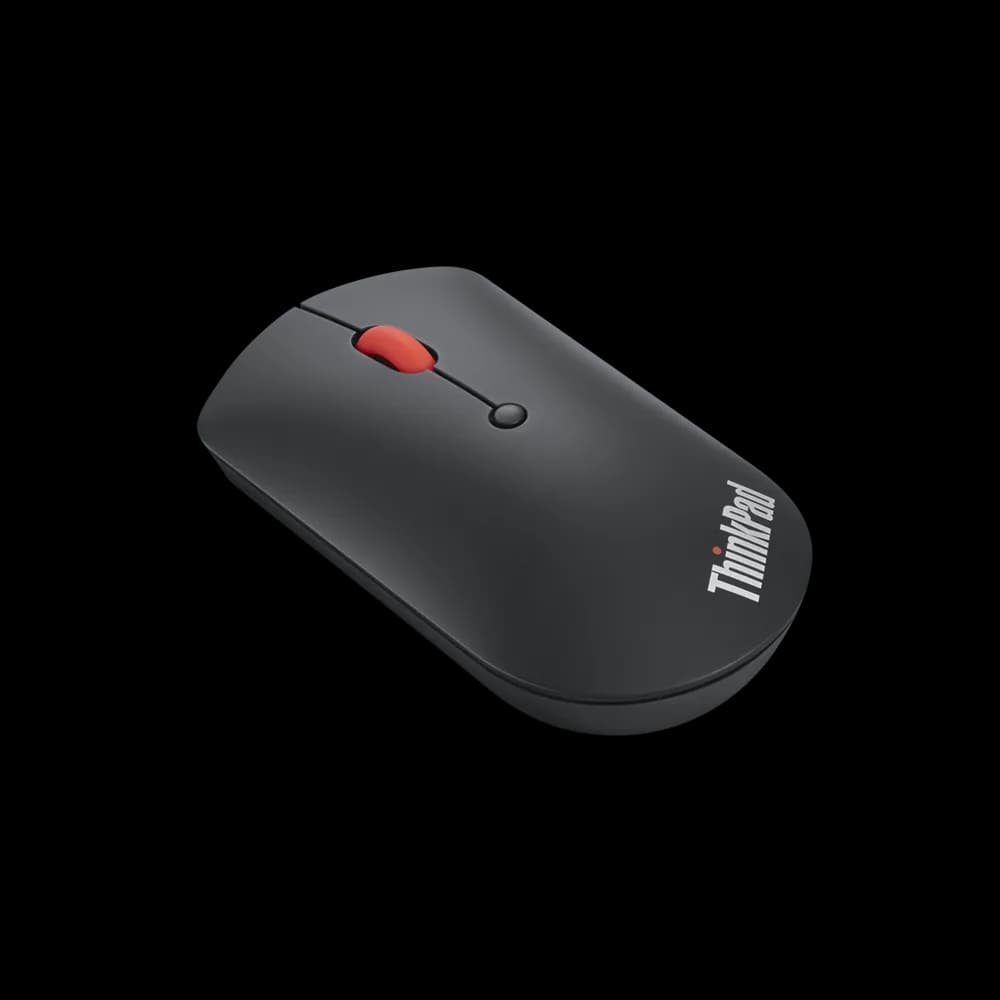 Mouse Wireless Lenovo ThinkPad Bluetooth Silent Mouse, 2400 dpi, Negru — miniatură