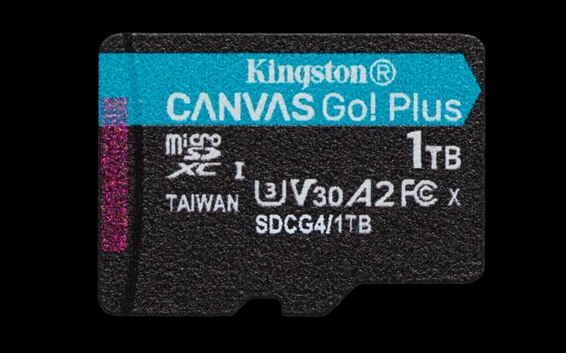 Card de memorie Kingston Canvas Go Plus Micro-SDXC, 1 TB, Clasa 10 + Adaptor