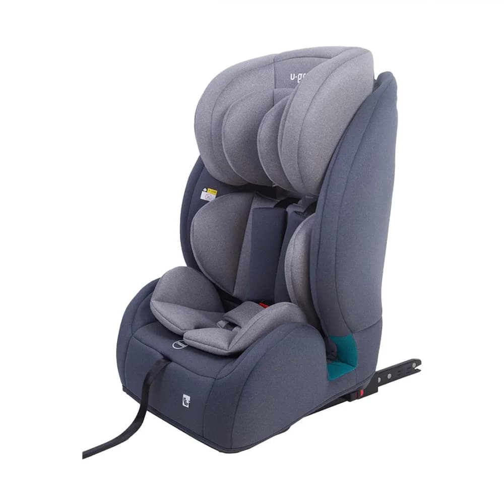 Scaun auto 76-150CM(15M-12Y), R129, isofix si top tether, gri, U-Grow — miniatură