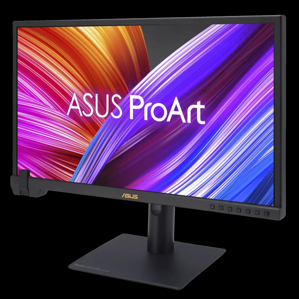 Monitor Asus ProArt PA24US, 23.6", IPS, 4K, HDMI, DisplayPort, USB-C PD 80W, Calman Verified, Pivot, Boxe, 60 Hz, 5ms, Negru 90LM097A-B01370 "PA24US" — miniatură