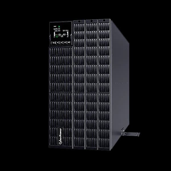 UPS CYBER POWER Online dubla conversie cu Sinusoida Pura, rack 5U, 6000VA/6000W LCD PFC compatible Green Power SNMP Slot, "OLS6KERT5UM"