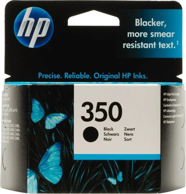 Cartus Cerneala Original HP Black, nr.350, pentru DJ D4260|4360|J5730|5780|6410|PS C4205|4272|4280|4480|5280, "CB335EE"