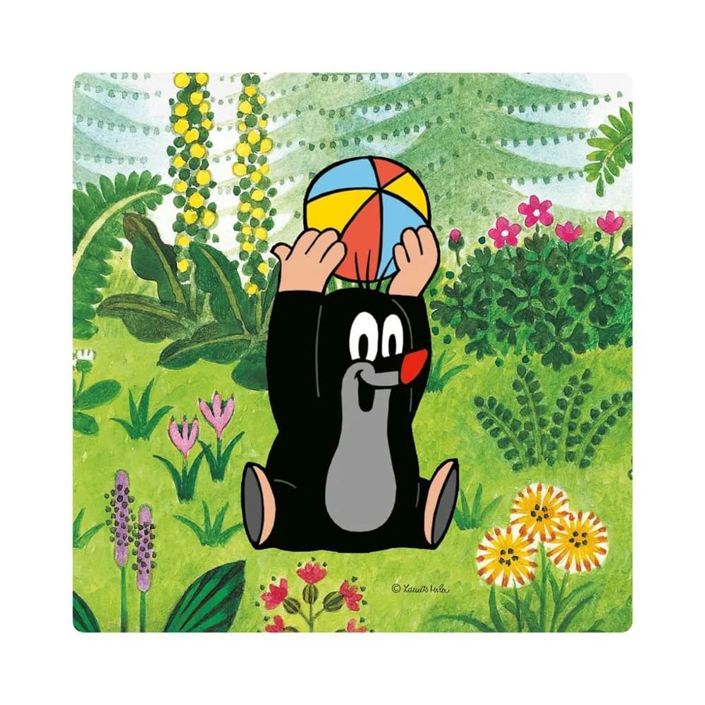 Puzzle 3 in 1, Mica Cartita pe pajiste - DINO TOYS — miniatură