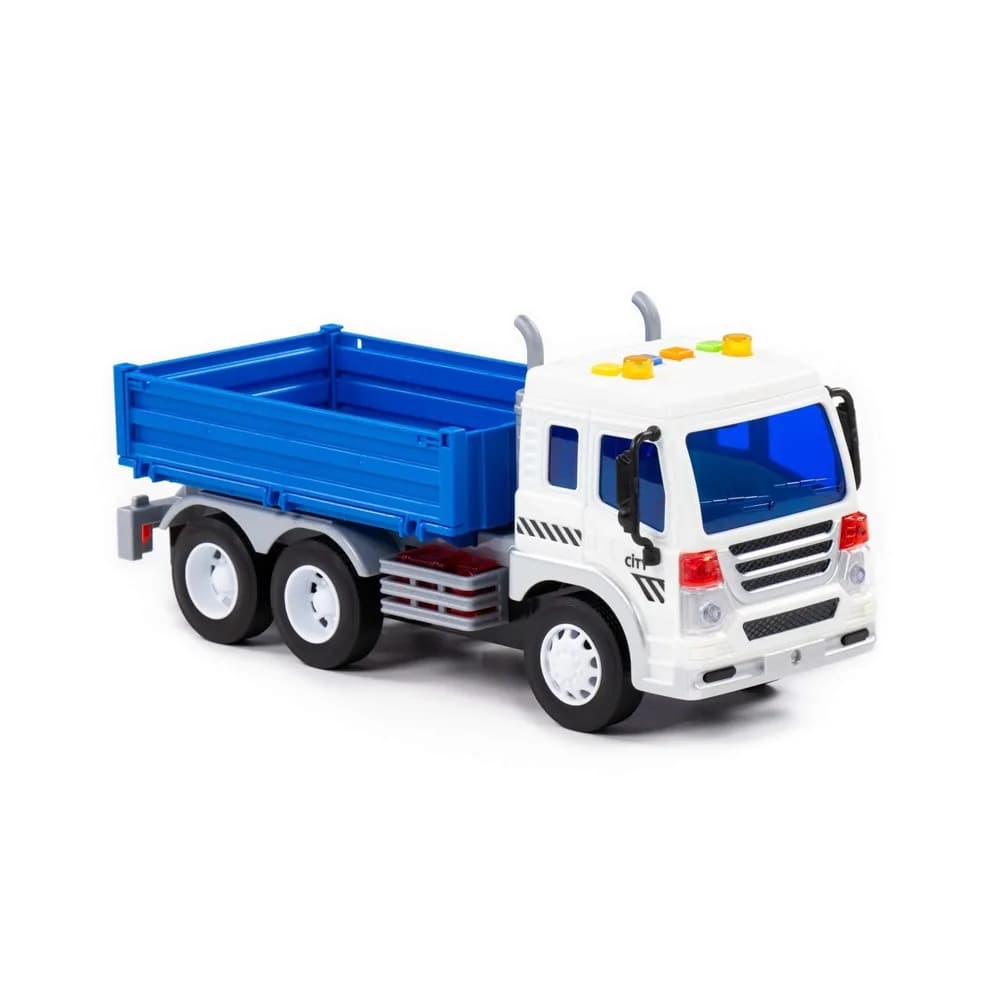 Camion cu lumina si sunete, 32x11,5x18,5 cm, Polesie — miniatură
