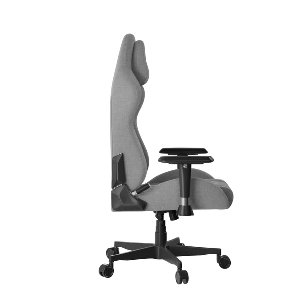 Scaun gaming Hator Darkside 3M Fabric, material cadru: Oțel, Țesătură CloudTouch™, piston cu gaz: Certificat SGS Clasa 4, cotiere: Ergonomice, 2D, bază cu 5 brațe ranforsate, realizată din PU armat, material de bază: spumă cu densitate mare InfuseFoam, dimensiune roți: 65 mm, material roți — miniatură