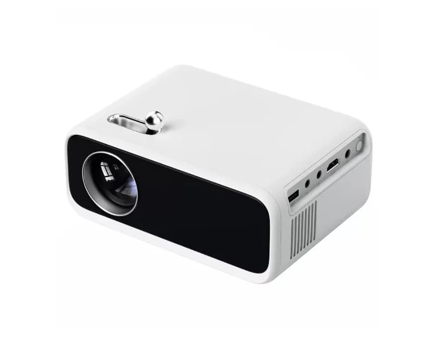 Videoproiector led Xiaomi Wanbo Mini Pro, 250 ansi lumen, android 9.0, wifi, corectie 4 puncte, alb