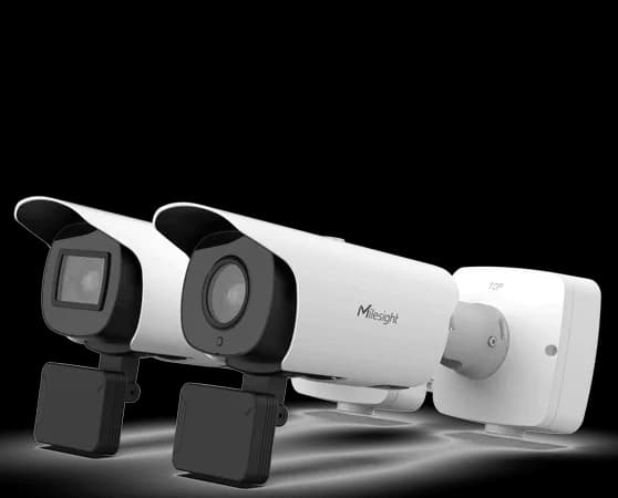 CAMERA MILESIGHT AI TRAFIC 4MP TS4466-X4RIPG1; 1/1.8" Progressive Scan CMOS; Compresie: H.265+/H.265(HEVC)/H.264+/H.264/MJPEG; Iluminator : Smart IR 50M; Lentila varifocala: 8~32mm, 4X Optical Zoom, Max. Vehicle Speed: 160km/h, Capture Rate 99%, Recognition Accuracy 98%,Plate Color, Vehicle Type