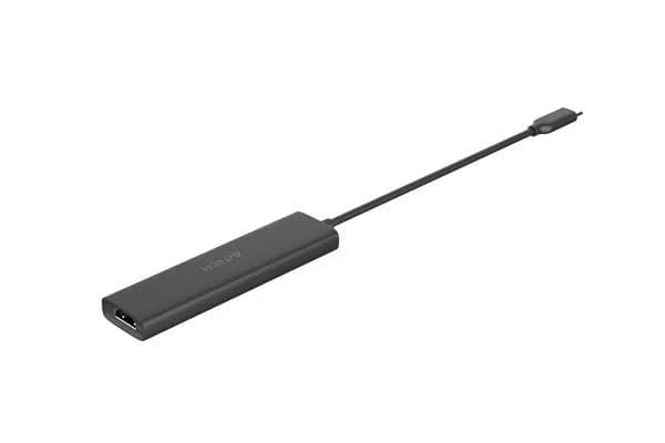 Hub USB A4TECH DST-60C-GR, USB-C, 6 porturi, HDMI, Gri — miniatură