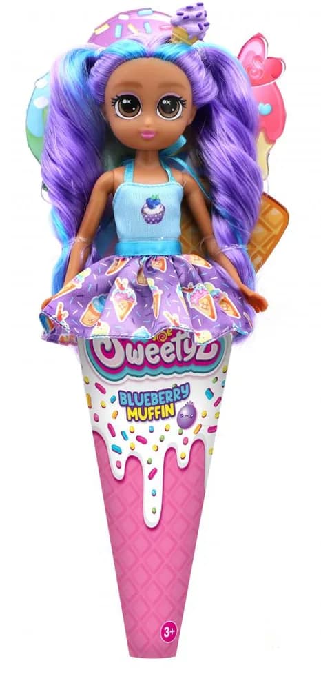 PAPUSA IN CON, SWEETYZ, DIVERSE MODELE, 23 CM — miniatură
