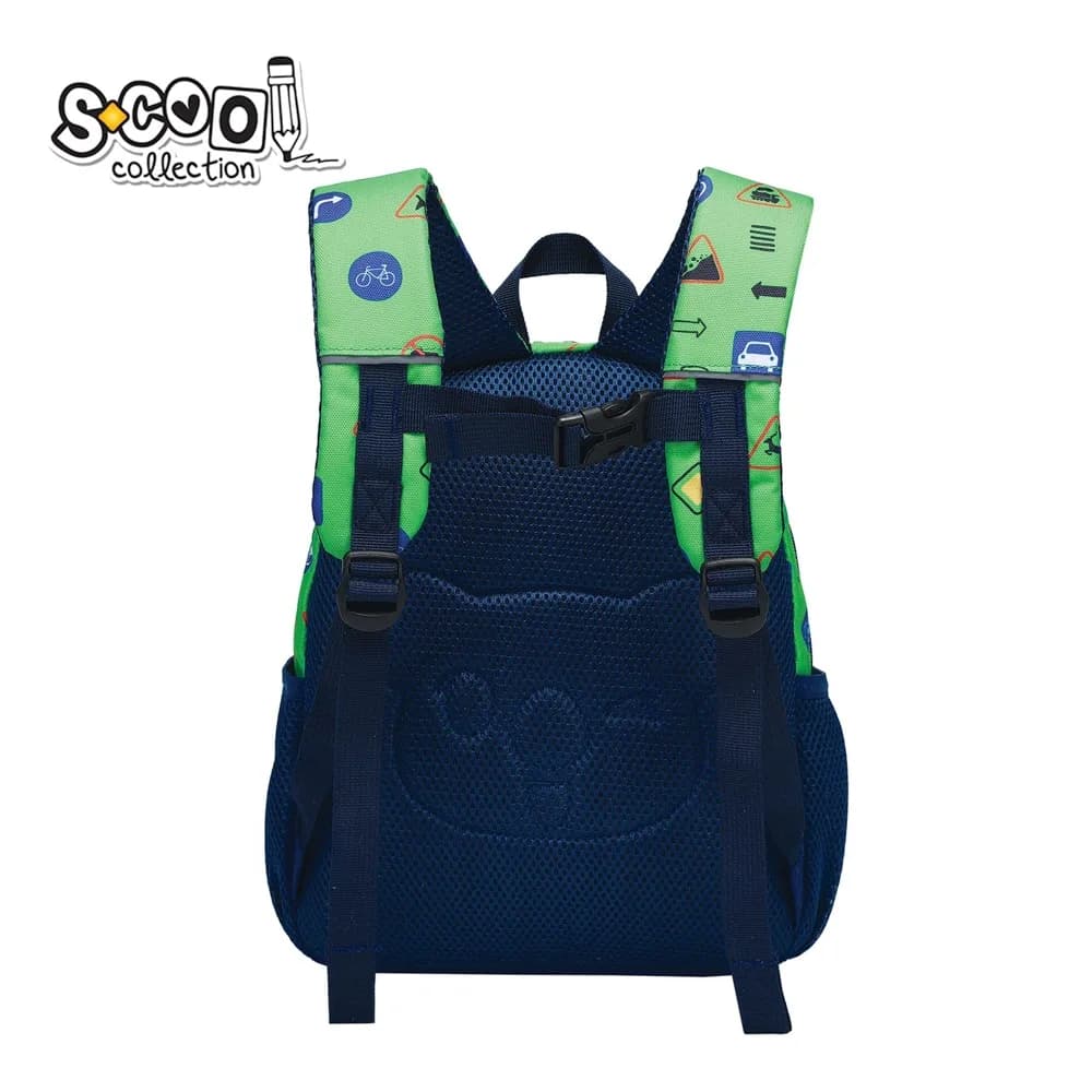 Ghiozdan gradinita, 33x27x15 cm, LET DRIVE - S-COOL — miniatură