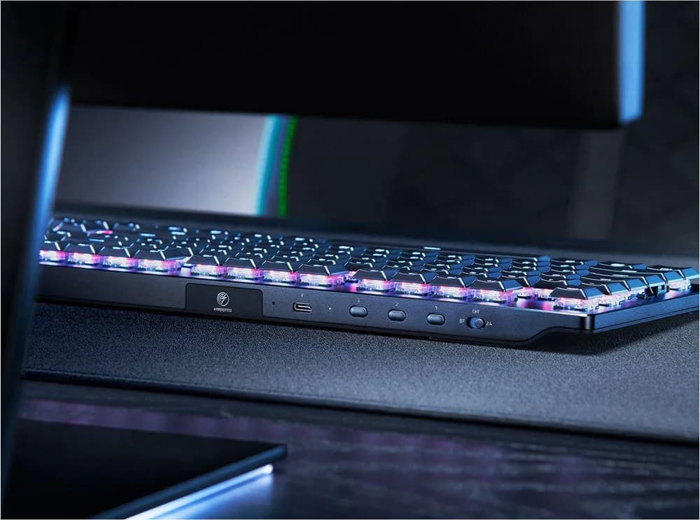 Tastatura Mecanica Gaming Razer DeathStalker V2 Pro Tenkeyless, RGB, Wireless, Negru — miniatură