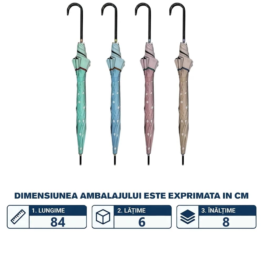 Umbrela cu maner, Buline — miniatură