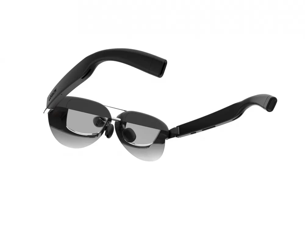 Ochelari Legion Gen 2 creeaza iluzia unui ecran virtual masiv de 126", cu tehnologie micro-OLED, care apare in spatele lentilelor, vizibil exclusiv pentru purtator; recomandat atat pentru jocuri cat si pentru vizonarea filmelor; rezolutie: Full HD (1920 x 1080); rata de improspatare: pana la 120Hz — miniatură