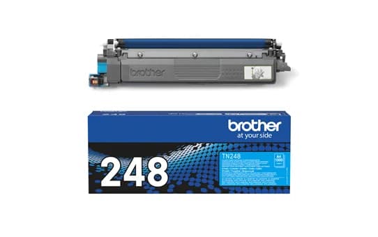 Toner Original Brother Cyan, TN248C, pentru HL-L3220|L3240|HL-L8230|L8240|DCP-L3520|DCP-L3560|MFC-L3740|MFC-L8340|MFC-L8390, 1K"TN248C"