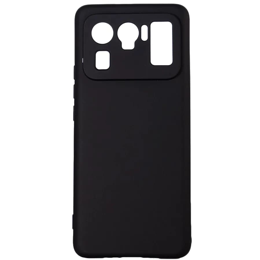 Husa Xiaomi Mi 11 Ultra 5G Spacer, negru, grosime 1.5mm, material flexibil TPU "SPPC-XI-MI-11U5G-TPU" — miniatură