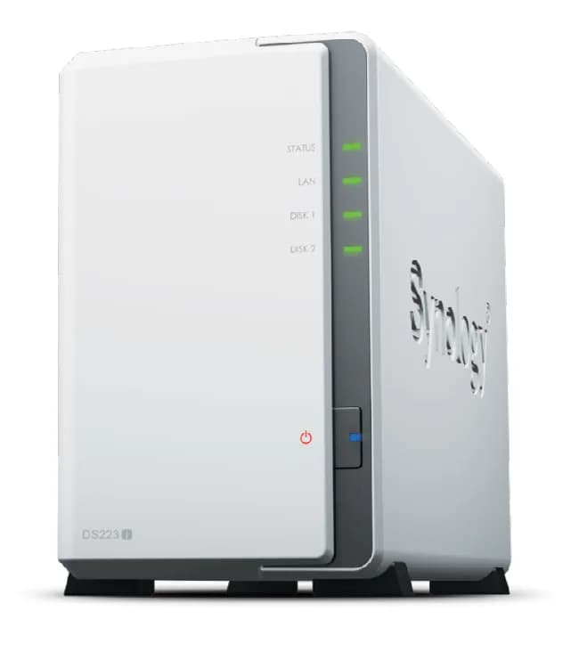 SYNOLOGY DS223J 2-Bay NAS RTD1619 1GB RAM "DS223J"