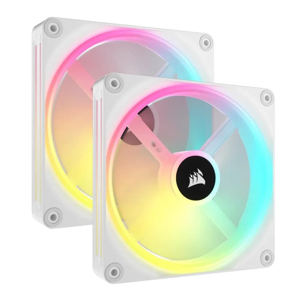 Ventilator Carcasa CORSAIR iCUE LINK QX140 RGB, 14 cm, 2000 RPM, 2 ventilatoare, RGB