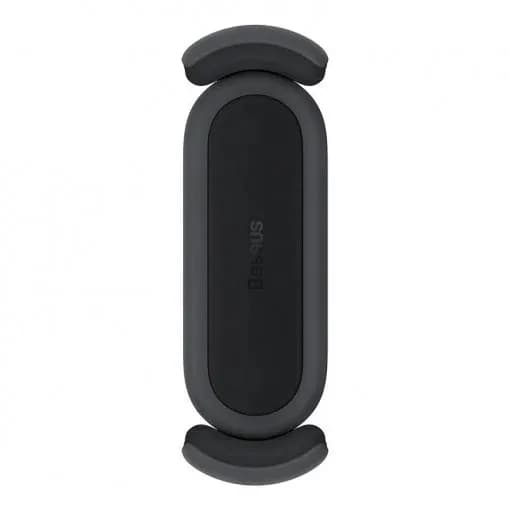 SUPORT AUTO Baseus Steel Cannon pt. SmartPhone, fixare grilaj ventilatie, corp metalic, negru "SUGP000001" - 6932172612207 — miniatură