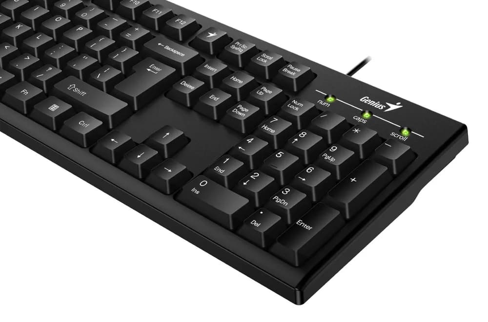 Tastatura Genius KB-100, USB, Negru — miniatură
